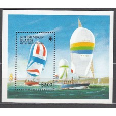 Virgenes - Hojas Yvert 55 ** Mnh  Barcos