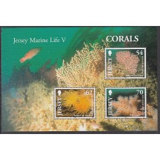 Jersey - Hojas Yvert 57 ** Mnh Fauna corales