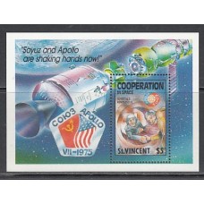 San Vicente - Hojas Yvert 59B ** Mnh Astro
