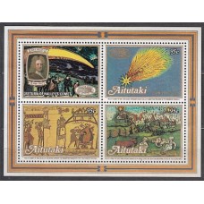 Aitutaki Hojas Yvert 59 ** Mnh