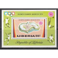 Liberia - Hojas Yvert 59 ** Mnh  Olimpiadas de Munich