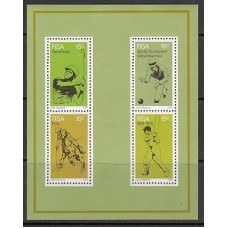 Africa del Sur Yvert Hojas 5 ** Mnh  Deportes