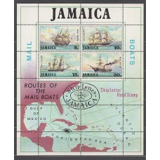 Jamaica - Hojas Yvert 5 ** Mnh Barcos