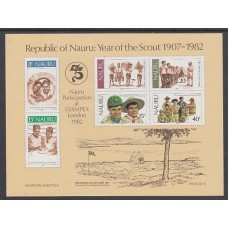 Nauru - Hojas Yvert 5 ** Mnh   Scoutismo