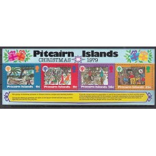 Pitcairn - Hojas Yvert 5 ** Mnh Navidad