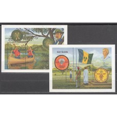 San Vicente - Hojas Yvert 61J/K ** Mnh Scoutismo