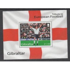 Gibraltar - Hojas Yvert 62 ** Mnh Deportes fútbol