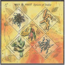 India - Hojas Yvert 67 ** Mnh  Flora
