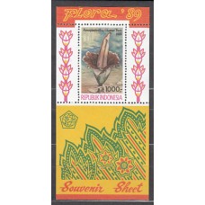 Indonesia - Hojas Yvert 67 ** Mnh  Flores