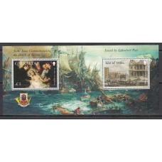 Gibraltar - Hojas Yvert 68 ** Mnh Batalla de Trafalgar