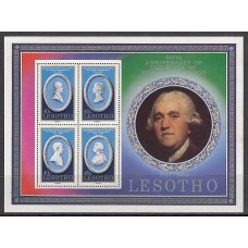 Lesotho - Hojas Yvert 6 ** Mnh  Personajes