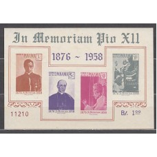 Panama - Hojas Yvert 6 ** Mnh Pio XII