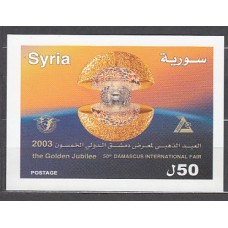 Siria - Hojas Yvert 71 ** Mnh  Feria de Damasco