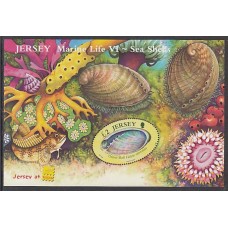 Jersey - Hojas Yvert 74 ** Mnh Fauna conchas