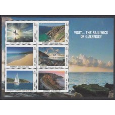 Guernsey - Hojas Yvert 77 ** Mnh Paisajes