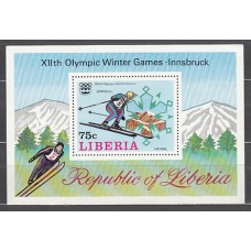 Liberia - Hojas Yvert 78 ** Mnh  Olimpiadas de Insbruck