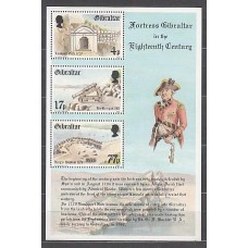 Gibraltar - Hojas Yvert 7 ** Mnh Fortaleza