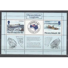 Pitcairn - Hojas Yvert 7 ** Mnh Barcos