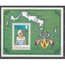 Turk y Caicos - Hojas Yvert 7 ** Mnh Isabel II