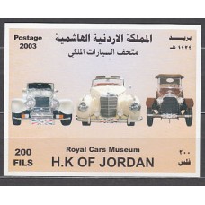 Jordania - Hojas Yvert 85 ** Mnh  Automóviles