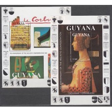 Guayana Britanica - Hojas Yvert 86B/C ** Mnh Cristobal Colón