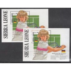 Sierra Leona - Hojas Yvert 88/9 ** Mnh  Deportes tenis