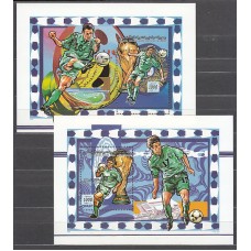 Libia - Hojas Yvert 89/90 ** Mnh  Deportes futbol