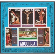 Anguilla - Hojas Yvert 8 ** Mnh Pinturas religiosas