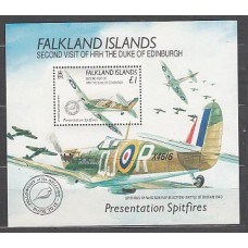 Falkland - Hojas Yvert 8 ** Mnh Avión