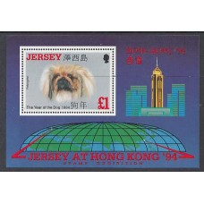 Jersey - Hojas Yvert 8 ** Mnh Fauna perros