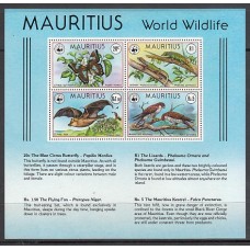 Mauricio - Hojas Yvert 8 ** Mnh  Fauna