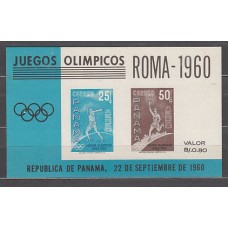 Panama - Hojas Yvert 8 (*) Mng Olimpiadas de Roma