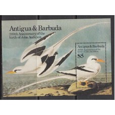 Antigua Hojas Yvert 91 ** Mnh Fauna aves