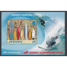 Jersey - Hojas Yvert 95 ** Mnh Deportes surf