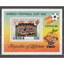 Liberia - Hojas Yvert 95 ** Mnh  Deportes fútbol