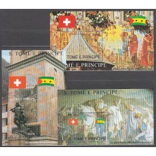 Santo Tomas y Principe - Hojas Yvert 97/9 ** Mnh