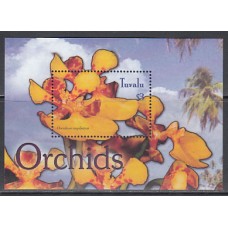 Tuvalu - Hojas Yvert 98 ** Mnh Flores. Orquideas