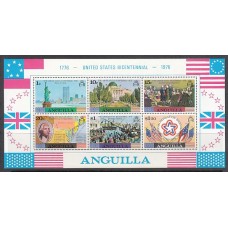 Anguilla - Hojas Yvert 9 ** Mnh Independencia de EEUU