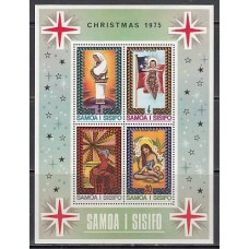 Samoa - Hojas Yvert 9 ** Mnh Navidad