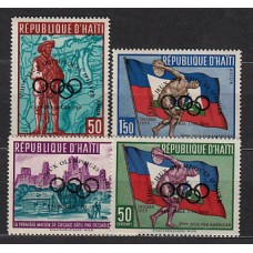 Haiti - Correo 1960 Yvert 430+A.184/6 * Mh Deportes