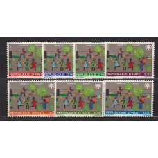 Haiti - Correo 1979 Yvert 773/5+A.586/9 ** Mnh Año del niño