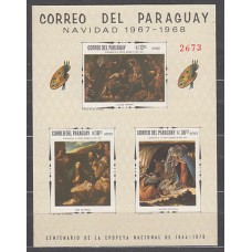 Paraguay - Hojas nº Michel 109 ** Mnh Pinturas