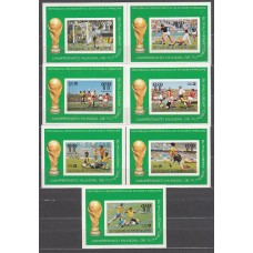 Santo Tomas y Principe - Hojas 18/24 nº Michel ** Mnh  Deportes fútbol