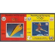 Paraguay - Hojas nº Michel 252/3 ** Mnh Deportes