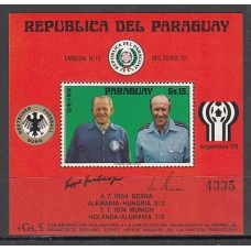 Paraguay - Hojas nº Michel 269 ** Mnh Deportes. Fútbol