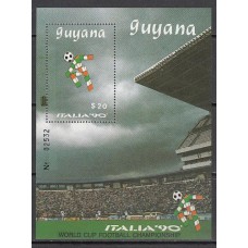 Guayana Britanica - Hojas Michel 58 ** Mnh Deportes. Fútbol