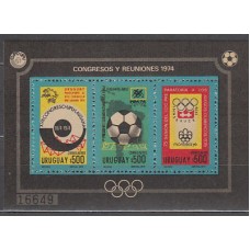 Uruguay - Hojas Michel 21 ** Mnh Deportes