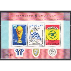 Uruguay - Hojas Michel 44 ** Mnh Deportes. Fútbol