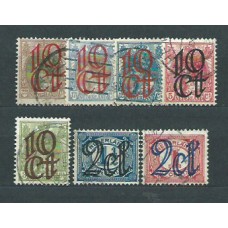 Holanda - Correo 1923 Yvert 111/7 usado