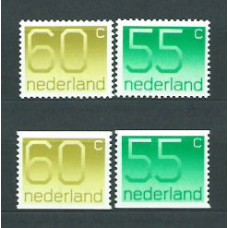 Holanda - Correo 1981 Yvert 1153/4+1153/4a ** Mnh